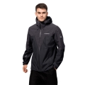 Jack Wolfskin Wanderjacke DNA Rhapsody mit Systemreissverschluss - wasserdicht, winddicht, PFC-frei - phantomgrau Herren